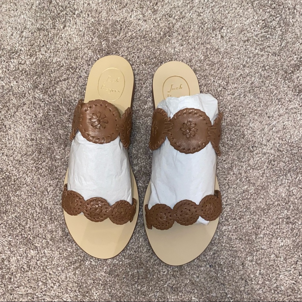 NWT Jack Rogers Lauren Sandal